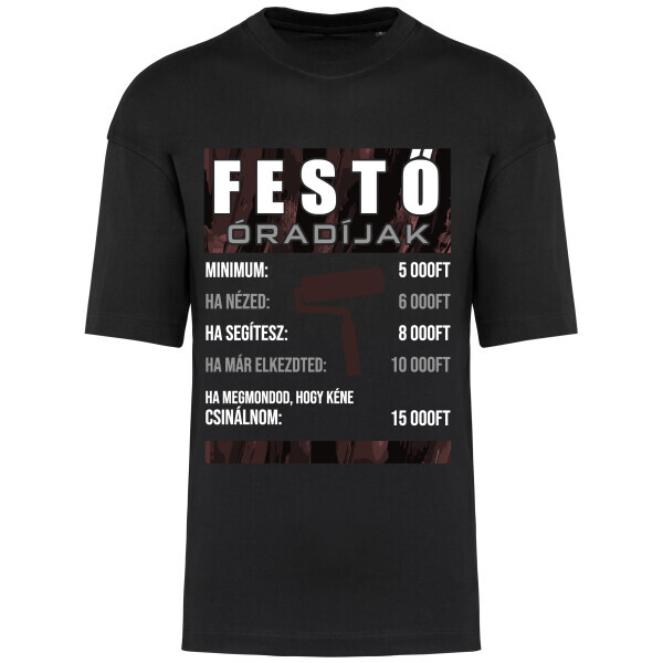 Prémium oversized unisex póló