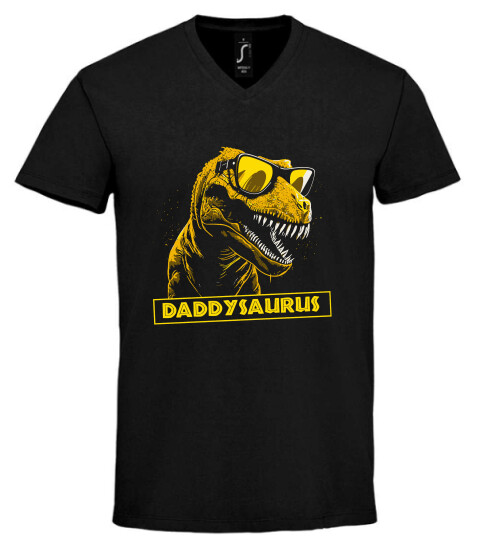 Unisex V nyakú póló