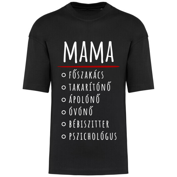 Prémium oversized unisex póló