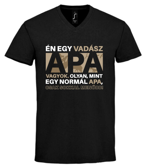 Unisex V nyakú póló