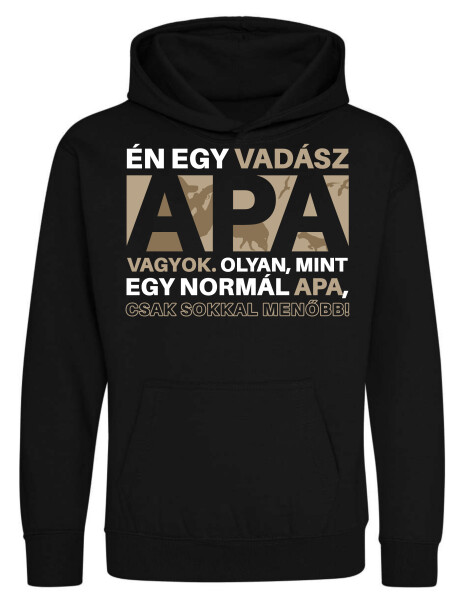 Kapucnis belebújós gyerek pulóver