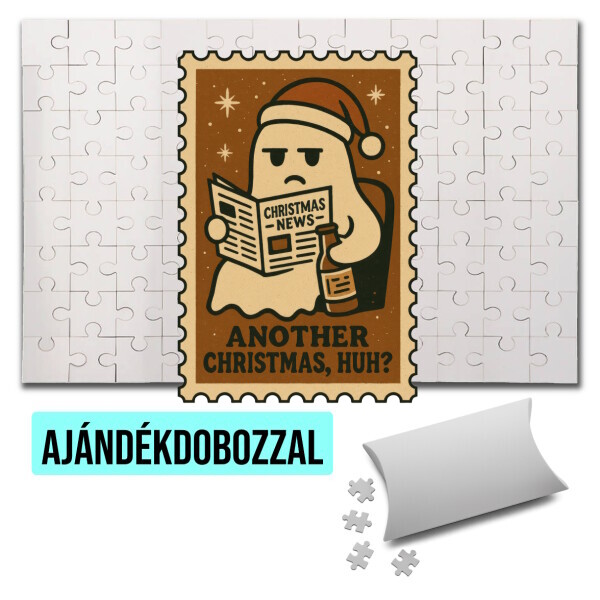 Puzzle - kirakó ajándékdobozzal