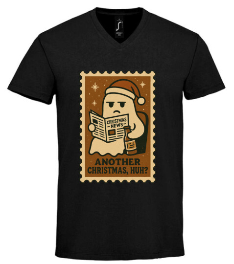 Unisex V nyakú póló