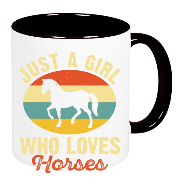 Színes fülű és belsejű bögre