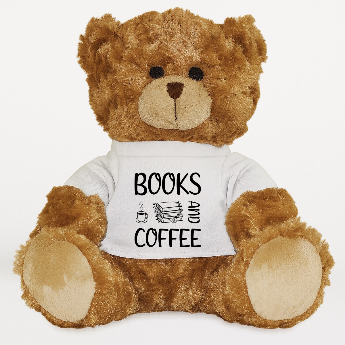 Plüssmaci egyedi pólóval