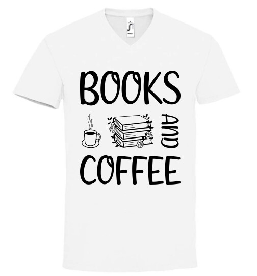 Unisex V nyakú póló