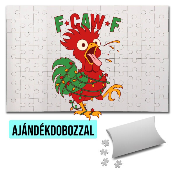 Puzzle - kirakó ajándékdobozzal