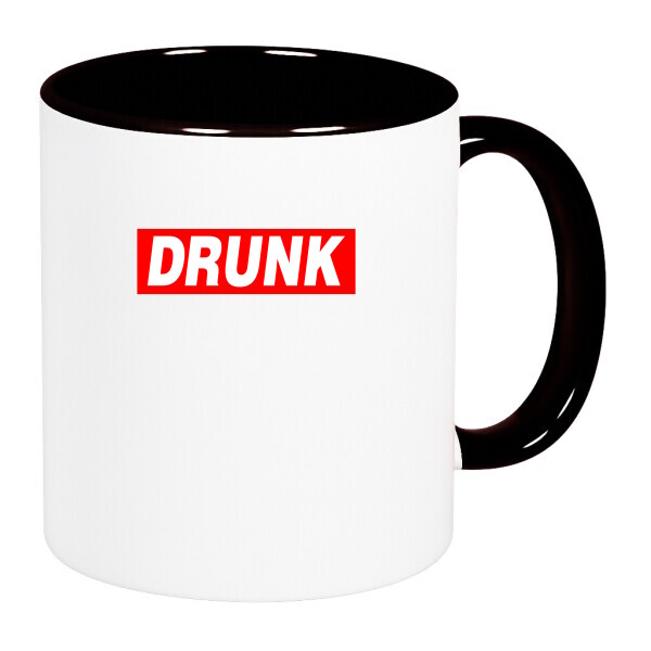 Színes fülű és belsejű bögre