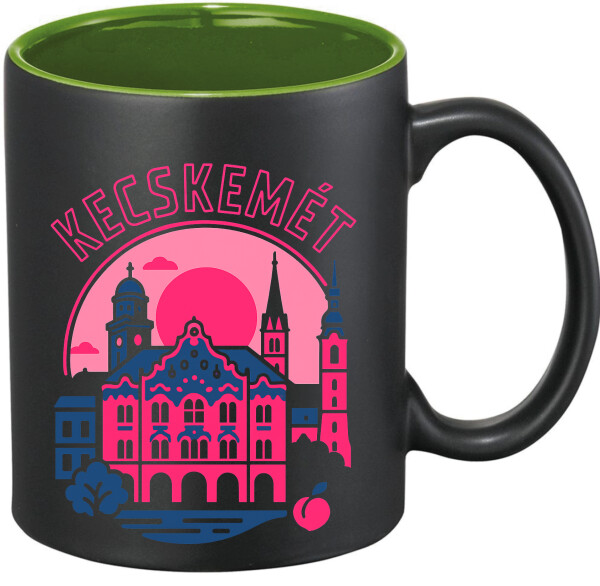 Hőre változó bögre - színes belső