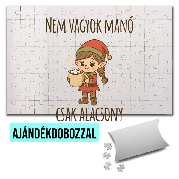 Puzzle - kirakó ajándékdobozzal