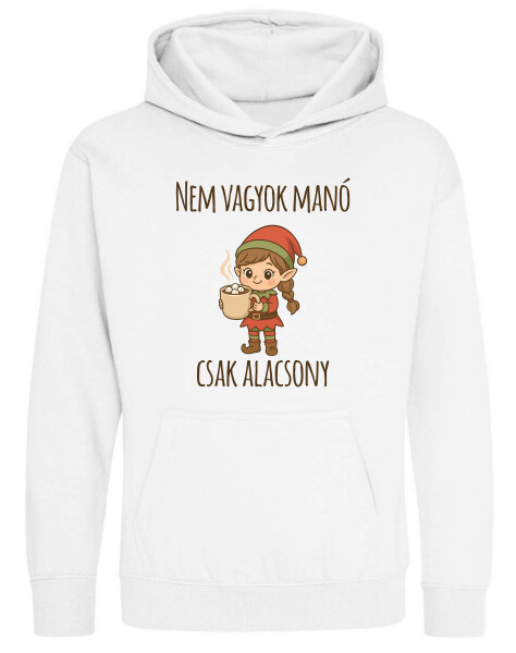 Kapucnis belebújós gyerek pulóver