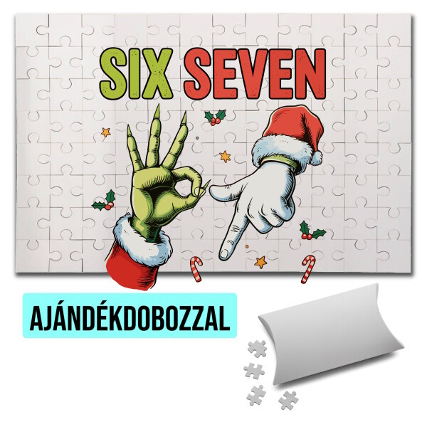 Puzzle - kirakó ajándékdobozzal