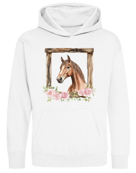 Kapucnis belebújós gyerek pulóver