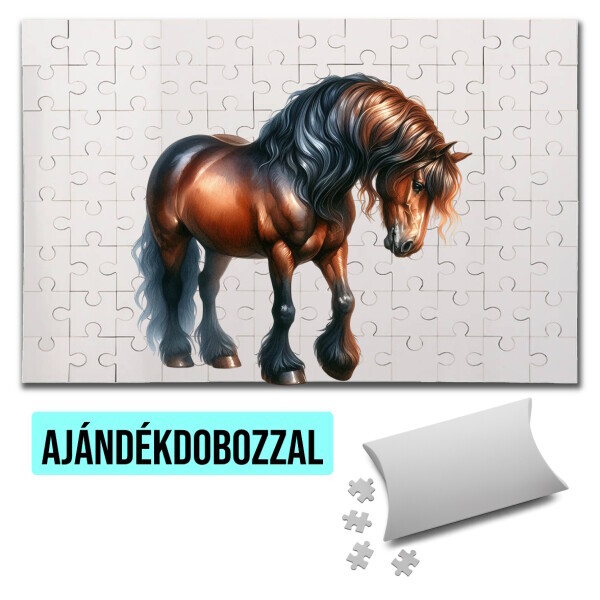 Puzzle - kirakó ajándékdobozzal