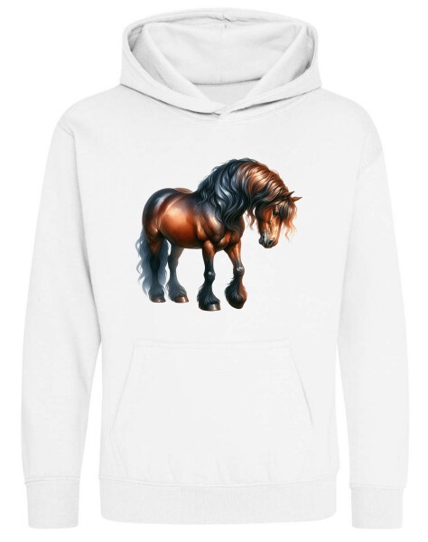 Kapucnis belebújós gyerek pulóver