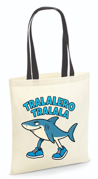 Vászontáska - színes fülű 