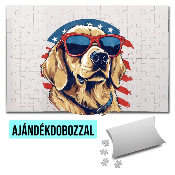 Puzzle - kirakó ajándékdobozzal