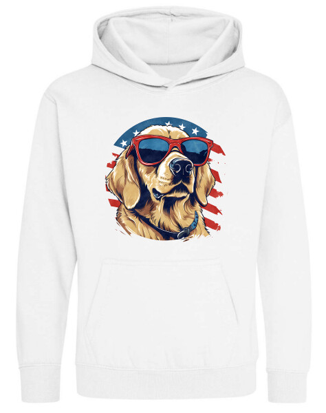 Kapucnis belebújós gyerek pulóver