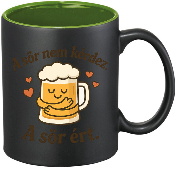 Hőre változó bögre - színes belső