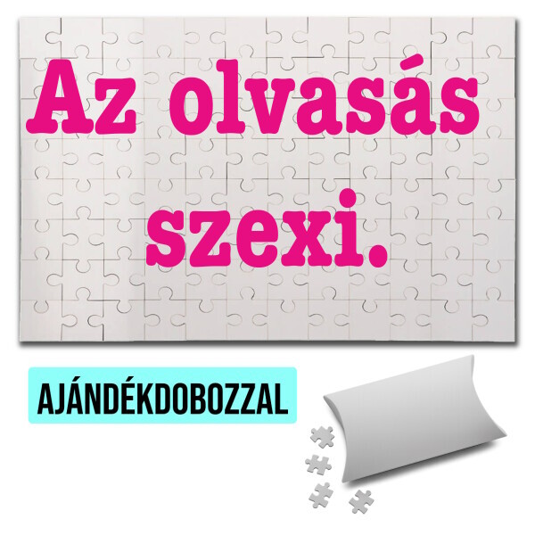 Puzzle - kirakó ajándékdobozzal