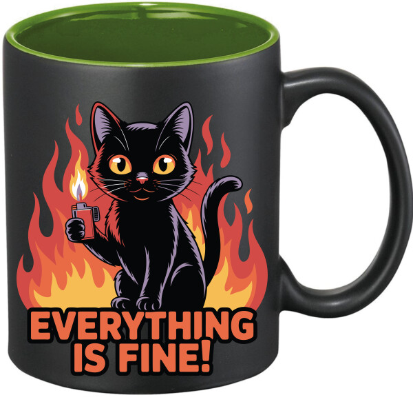 Hőre változó bögre - színes belső