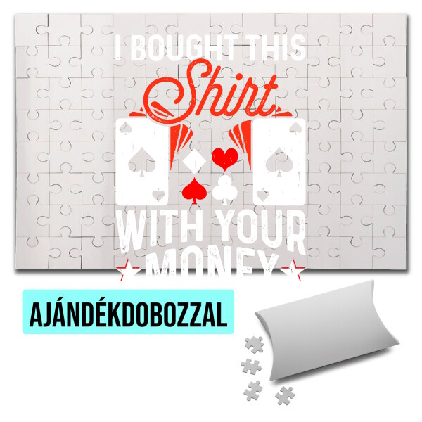 Puzzle - kirakó ajándékdobozzal