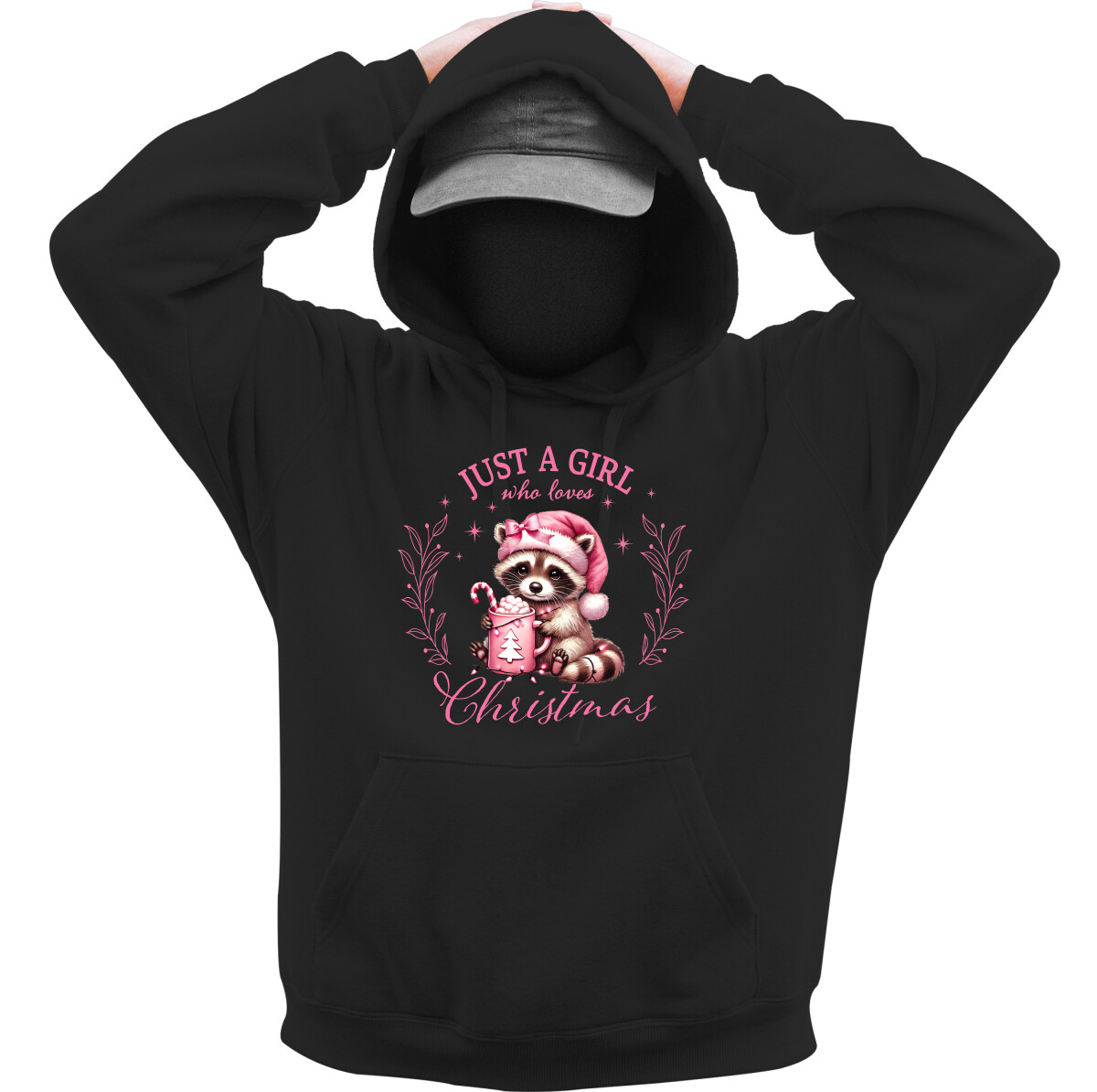 Kapucnis belebújós pulóver