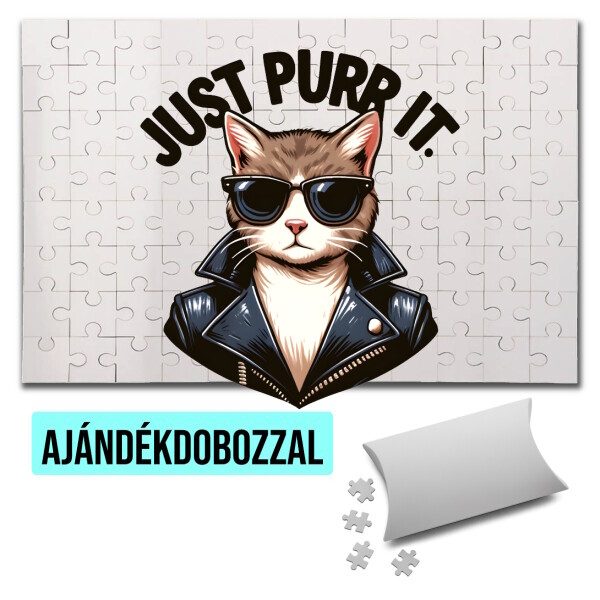 Puzzle - kirakó ajándékdobozzal