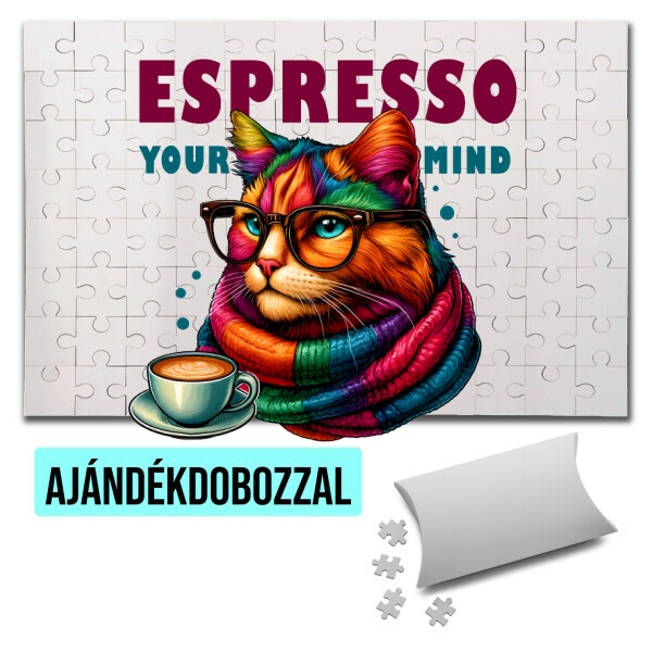 Puzzle - kirakó ajándékdobozzal