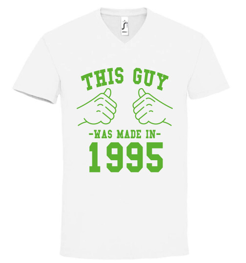 Unisex V nyakú póló