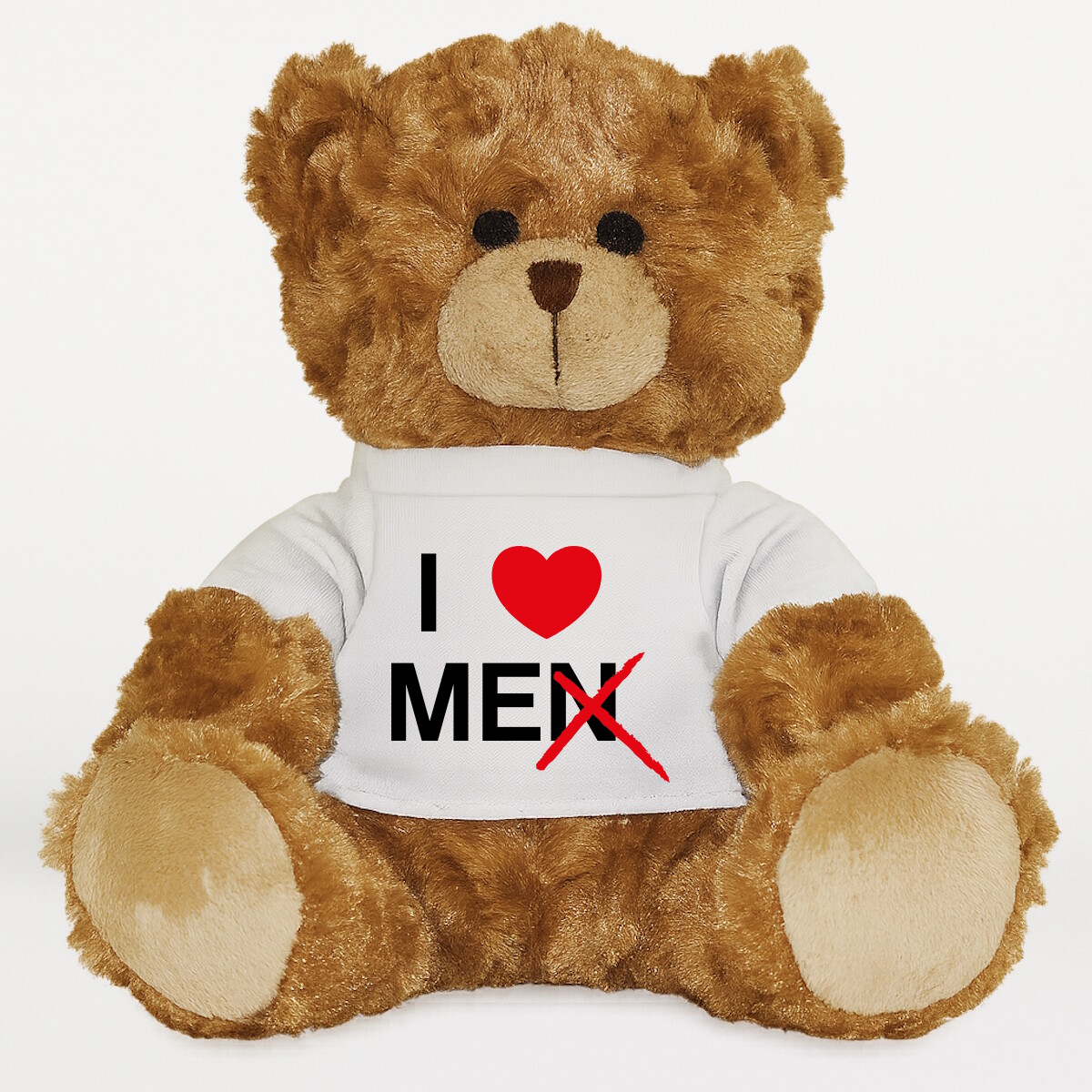 Plüssmaci egyedi pólóval