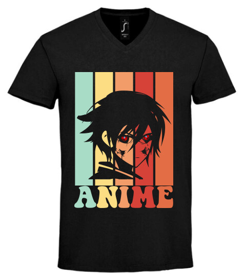 Unisex V nyakú póló