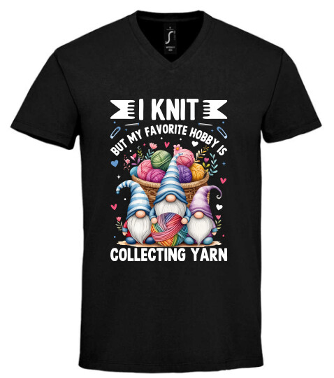 Unisex V nyakú póló