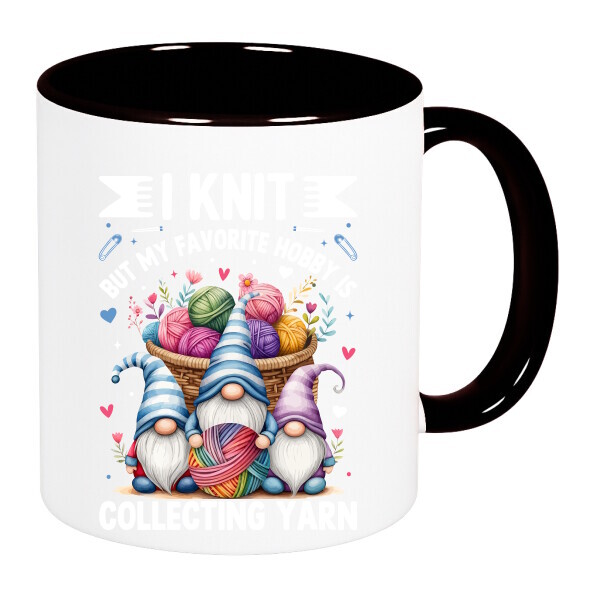 Színes fülű és belsejű bögre