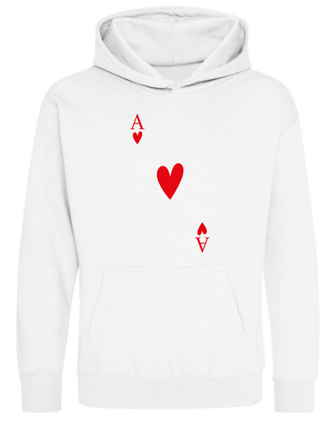 Kapucnis belebújós gyerek pulóver