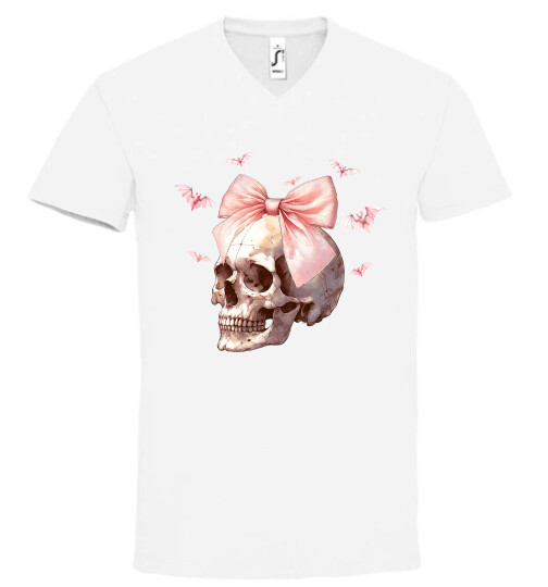 Unisex V nyakú póló