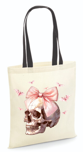 Vászontáska - színes fülű 