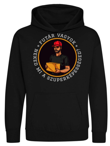 Kapucnis belebújós gyerek pulóver