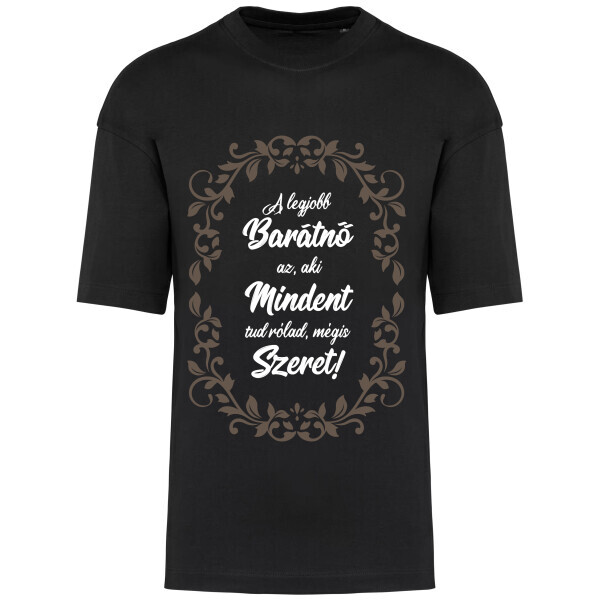 Prémium oversized unisex póló