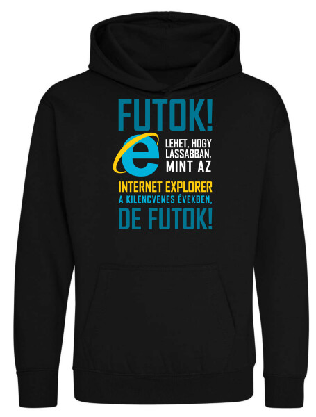 Kapucnis belebújós gyerek pulóver