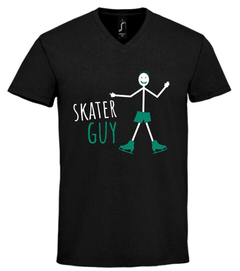 Unisex V nyakú póló