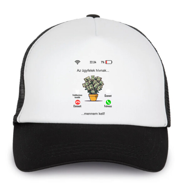 Trucker baseball sapka