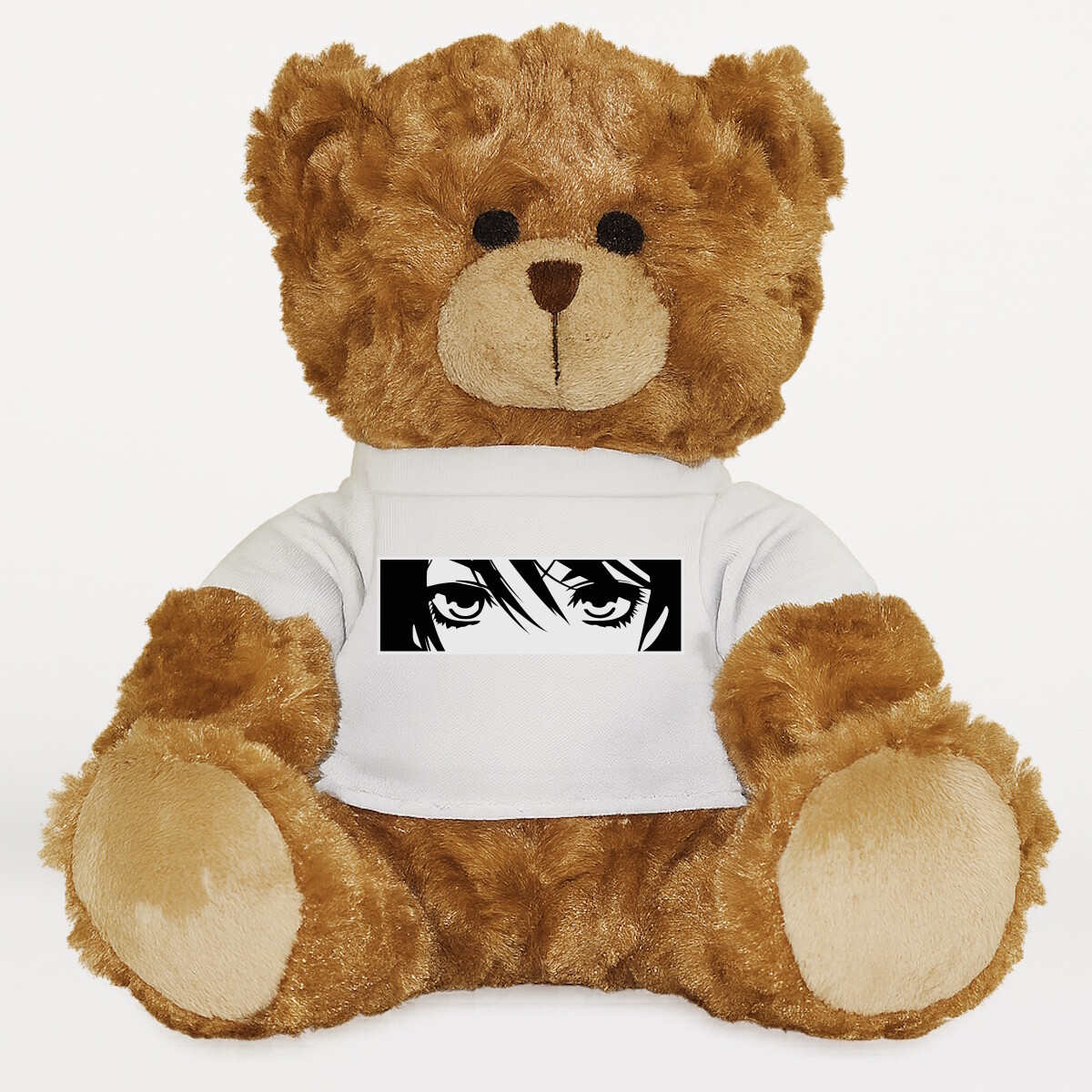Plüssmaci egyedi pólóval