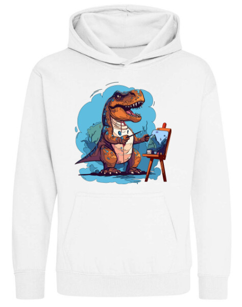 Kapucnis belebújós gyerek pulóver