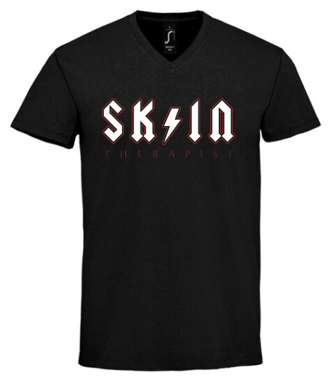 Unisex V nyakú póló