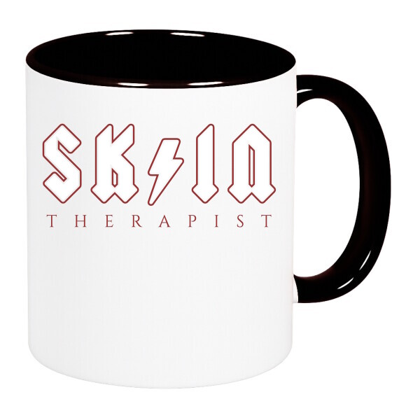 Színes fülű és belsejű bögre