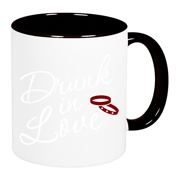 Színes fülű és belsejű bögre