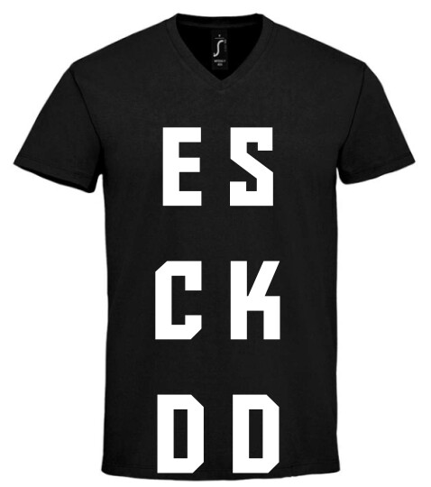 Unisex V nyakú póló