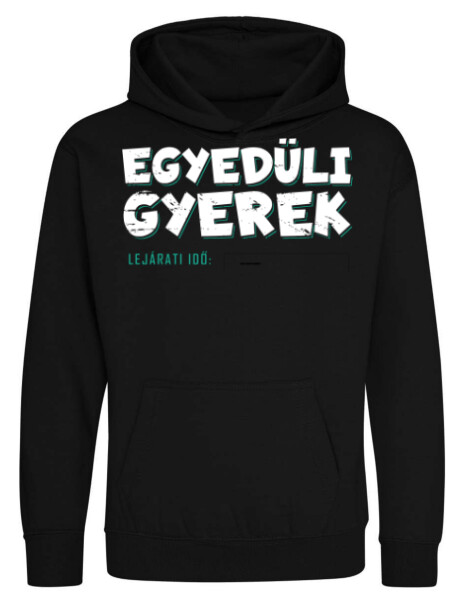 Kapucnis belebújós gyerek pulóver