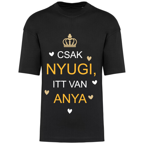 Prémium oversized unisex póló